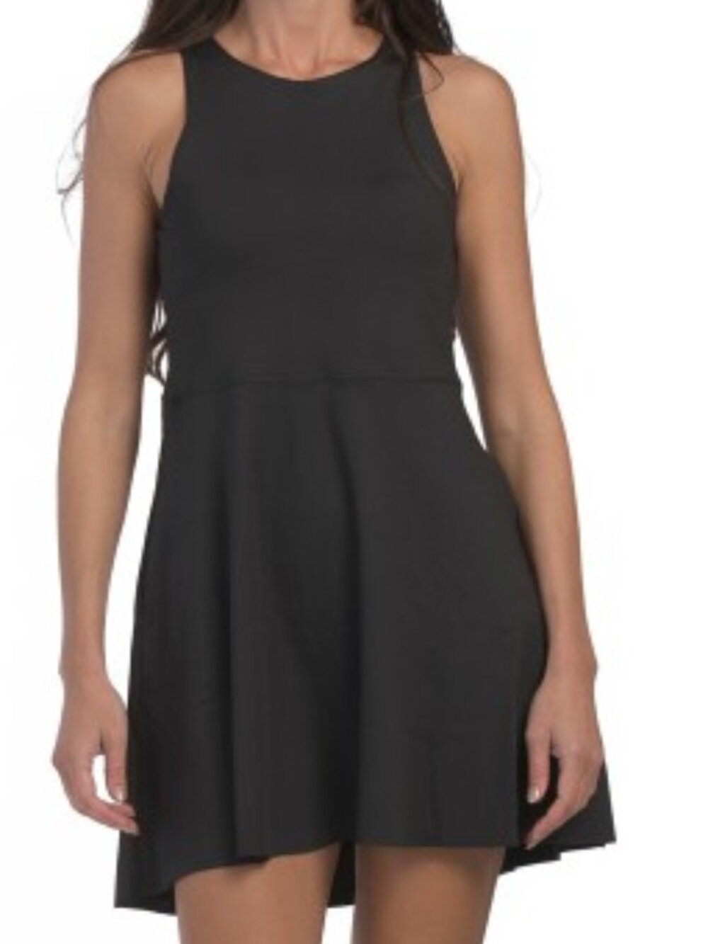 NWOT KYODAN Interlock Flared Mini Dress With Inner Bra
